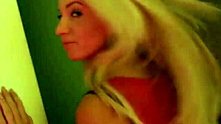 real teasing with perky blonde friend