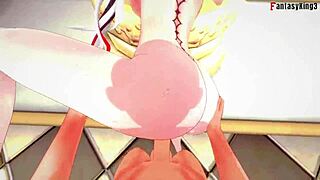 Arlecchino Naked Milf Fucked Ahegao in Genshin Impact POV Fantasy 3D Cartoon on Sheer and Ptrn