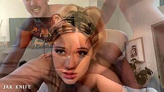 Caught my neighbor’s daughter masturbating – Ellie Nova