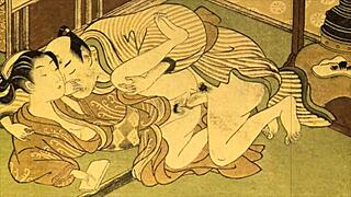Discover vintage erotic illustrations from antique anime