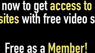 Hey, wanna see sex doll Nikki Knightly ride Nickey Huntsman's strap-on hard?