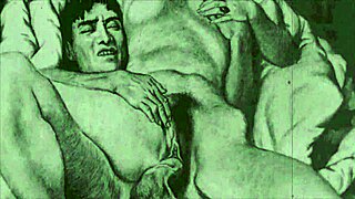 vintage drawings come to life with retro hentai vibes in this wild comic tale.