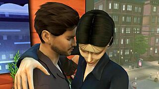 Feeling wild with 3D hentai CEO in office sex preview