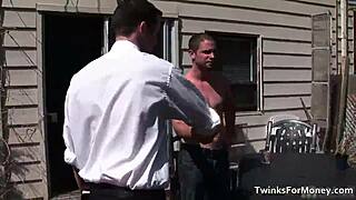 Three hot and horny gay men in great gay scene
