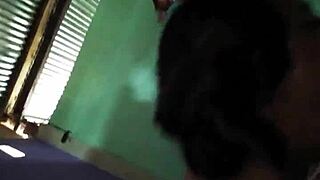 The wife gives a great blowjob leading to orgasm