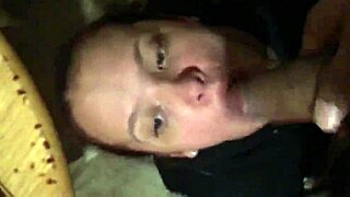 Cumshot in the eyes and deepthroat choking compilation