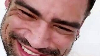 Gay men having sex on the day of one of their weddings