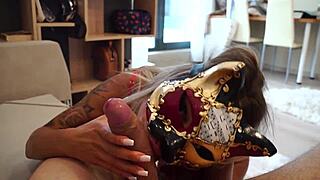 Want to see monika fox and elen million in milf threesome?