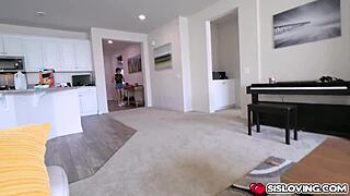 Horny STEPSISTER Wants To DEEPTHROAT Her STEPbro's COCK