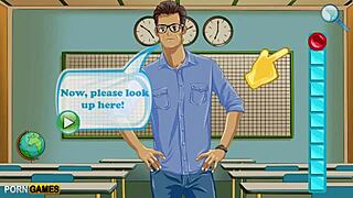 the greedy wife in the cartoon discovers she needs a monster cock