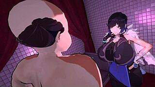 yelan in a surprising hentai adventure with anime twists