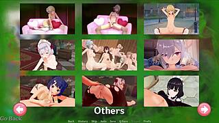 Outdoor group bang with fingering and lesbian action