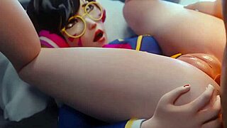 i-i saw this overwatch compilation with anime hentai scenes