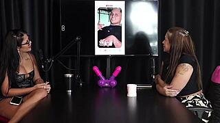 Francis Simas in Sheer Red for Tinder Match Game