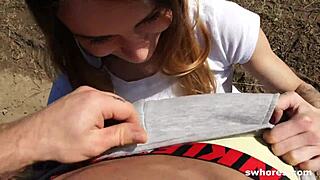 Very Skinny Street Prostitute Fucked Cheap in Hidden Czech POV