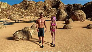 Through spacetime 47, bent over for that big cock.