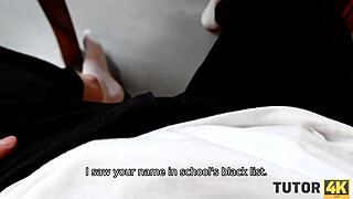 Tutor4K Teacher Becomes Lover In Class