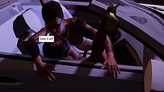 teen whores diaries episode v with cartoon prostitutes and anal