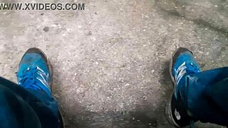 Gay Brasileiro Masturbates in the Woods!