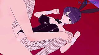 Shuuko komi has intense sex in pov hentai