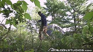 I’m Watchin’ Falconstudios - Steamy Worker Joins Gay Couple for Rough Fuck Train... Damn!