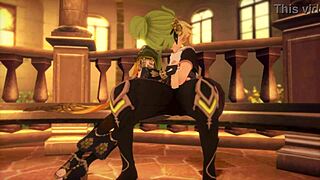 garden collei genshin impact, that hentai babe in nature.