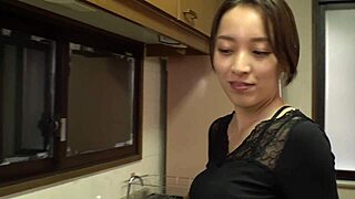 American Student and Japanese Wife in Sweaty Lesbian Play