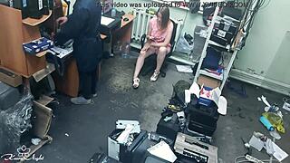 Slutty Blonde Amateur Masturbates in Public Next to Stranger for Kinky Orgasm