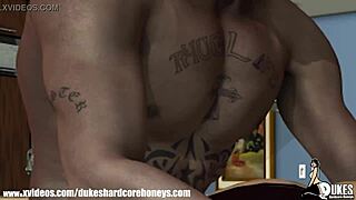 college boys gangbang thick black milf with big tits and ass