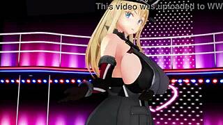 Bismarck Shakes Her Big Tits And Ass In 3D Hentai