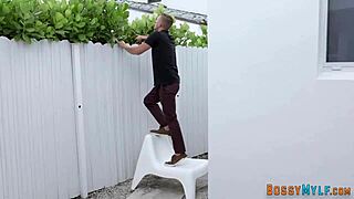 uhh, cougar’s pussy got slammed hard and filled with cum, ya know