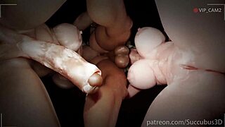 succubus3d futa with huge cock bangs hard in 3d compilation