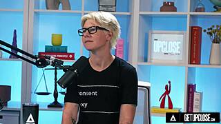 Up Close - Watch Cadence Lux Moan in Passionate Solo Fingering Scene!