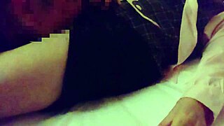 Beautiful cosplay babe gets a hot gynecological exam with oil and a facial finish