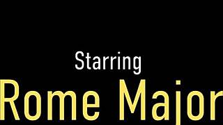 Brunette gets her pussy licked and fucked by two