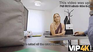 I felt so torn watching VIP4k money dance. Hungarian babe with big tits dances for cash at work.