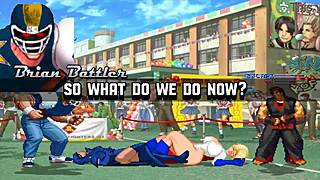 I meet power girl and raven in hentai mugen