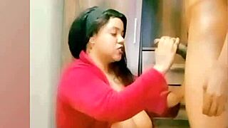 Watch this step mom seduce her step son in a homemade threesome.