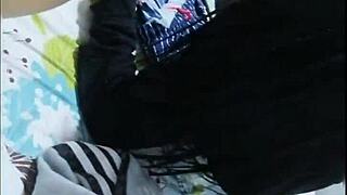 colombian teen gives pov blowjob and rimjob to friend