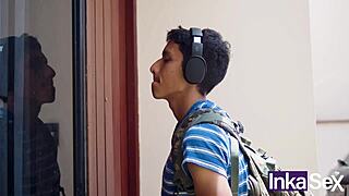 अरे, इस मिल्फ की ऑब्सेशन ने उसे अपने पति के बगल में हंग लड़के से चोदवाया