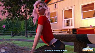 caught eve masturbating in shower