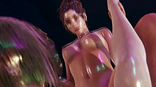 Futa - Cyberpunk 2077 Sex Tapes Vol 2 - Judy Alvarez & Panam Palmer's erotic adventures in 3D porn