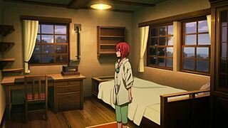 anime episode with witch's bride and translation issues