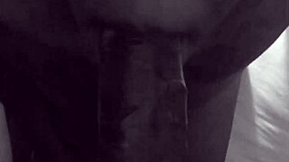 Watch that big black cock slide deep into her mouth?