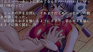 China Blue Gameplay with Stunning Kimono Shinobi Beauty