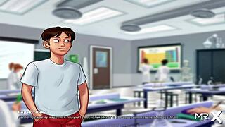 Signed up for Summertime Saga competition for good grades