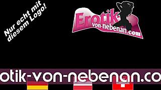 Young German couple hosts private homemade group orgy