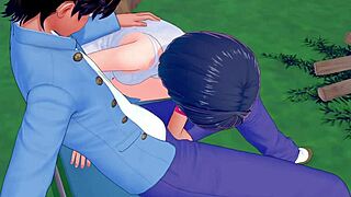 All the sex scenes from the game – The HS Tutor Part 3