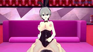 Hana Uzaki And Yanagi Uzaki Bunny Girl Hang Out In Hentai Style