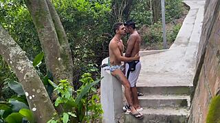 Tava F1, found Ronny Aislan on trail, and drilled him hard